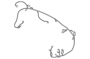 BMW 5 G60 24-26 Rear Bumper Wiring