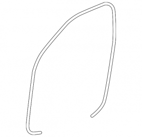 Front left door seal for Lexus LS460 LS600h 07-12