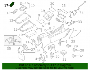 DRIVE MODE button on the center console of Kia Forte 19-24