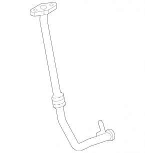 Mercedes A-class V177 19-22 M260 Turbocharger Oil Drain Pipe