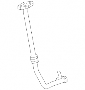 Mercedes A-class V177 19-22 M260 Turbocharger Oil Drain Pipe