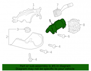 Steering column switch left Mazda CX-30 20-21