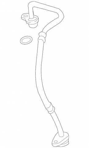 Audi Q8 19-25 3.0T MHEV Turbo Oil Supply Pipe