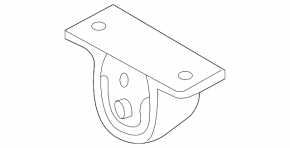 Infiniti FX35 03-08 RWD gearbox mount