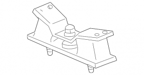 Rear engine mount for Lexus LX 03-07