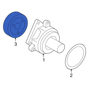 Ford Ecosport 18-22 Cooling Pump Pulley