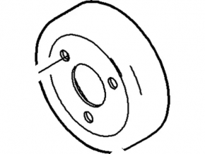 Ford Ecosport 18-22 Cooling Pump Pulley