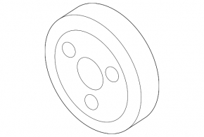 Ford Ecosport 18-22 Cooling Pump Pulley