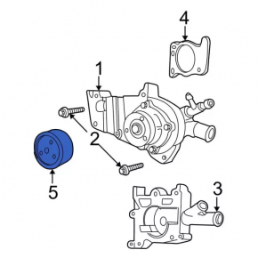 Ford Ecosport 18-22 Cooling Pump Pulley
