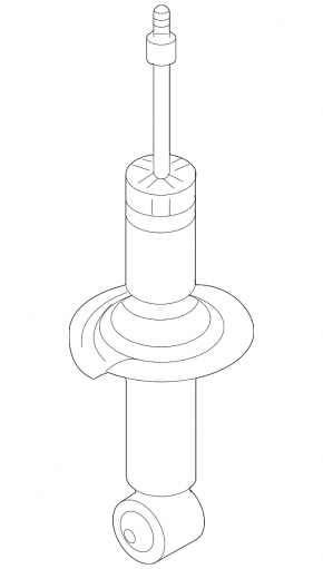 Rear left shock absorber Subaru Legacy 15-17