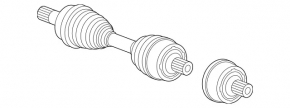 Drive axle shaft front right Mercedes GLA 16-20