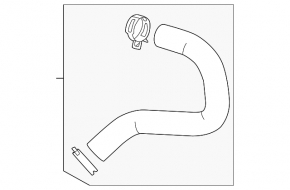 Cooling pipe lower Kia Niro 23- HEV, PHEV