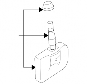 Wheel Pressure Sensor Mazda3 MPS 09-13