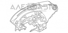 Dashboard front panel without AIRBAG Mazda3 MPS 09-13