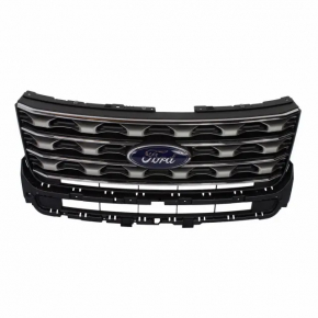 Radiator grill grill Ford Explorer 16-17 rest gray