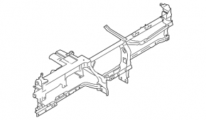 Under-torpedo pipe reinforcement Ford Mustang mk6 15-