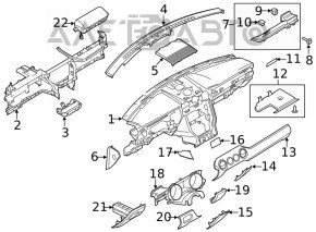 Under-torpedo pipe reinforcement Ford Mustang mk6 15-