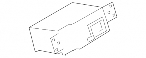 Ford Escape MK4 Radio Tape Recorder 23-