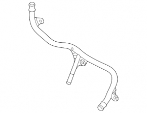 Engine Coolant Pipe for VW Jetta 22-26