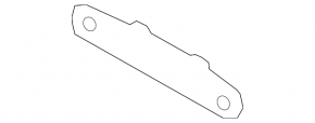Front muffler bracket VW Jetta 19-