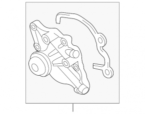 Subaru Tribeca B10 08-14 3.6 Water Pump