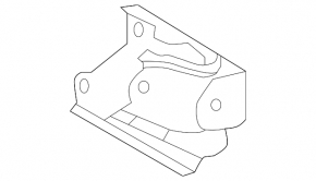 Front Right Wing Bracket Toyota Camry v50 12-14 USA FPS