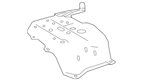 Battery bracket Lexus NX200t NX300 15-21