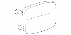 Lexus ES350 07-12 Fuel Door