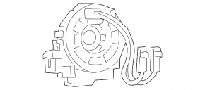Toyota Corolla 20-22 steering wheel cable