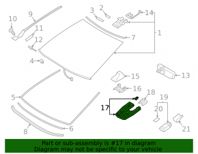 Lane Keeping Camera Trim Lexus UX200 UX250h 19-