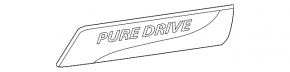 Nissan Altima PURE DRIVE Trunk Lid Emblem 13-15
