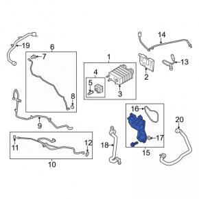 Crankcase Gas Separator Ford Escape 13-16 1.6T