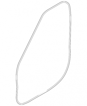 Front left door seal for Land Rover Discovery 17-23