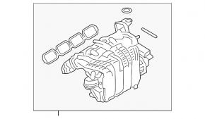 Intake manifold Nissan Altima 19-24 2.5