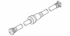 Driveshaft driveshaft Nissan Rogue Sport 17-18
