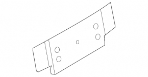 Rear Bumper Number Plate Mini Cooper S Clubman R55 11-14 Rest