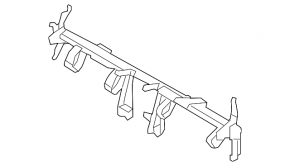 Under-torpedo pipe reinforcement Subaru Impreza WRX GH 08-14