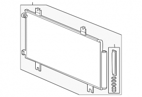 Honda HR-V 16-22 air conditioning condenser radiator