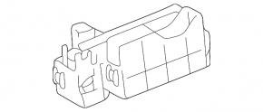 Underhood fuse box Toyota Sienna 17-20