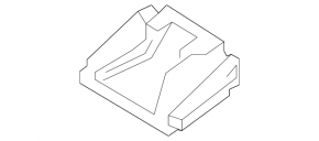 Hyundai Tucson 19-21 lane keeping camera on the windshield