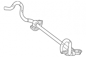 Front stabilizer Mercedes W213 E 17-23