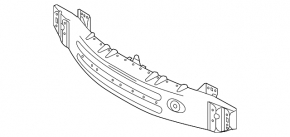 Mazda3 MPS 09-13 Front Bumper Reinforcement