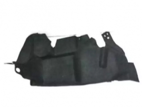 Arch trim left Ford Fiesta 11-19 4d black