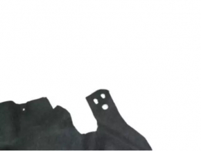 Arch trim left Ford Fiesta 11-19 4d black