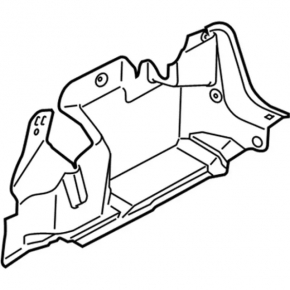 Arch trim left Ford Fiesta 11-19 4d black