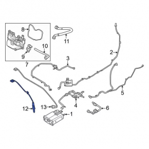Lambda probe first Ford Escape MK4 20-22 hybrid, plug-In