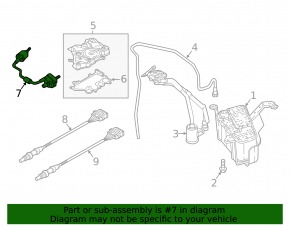 Audi Q5 24-24 solenoid valve with tube