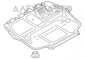 Front engine guard VW Jetta 11-18 USA TDI