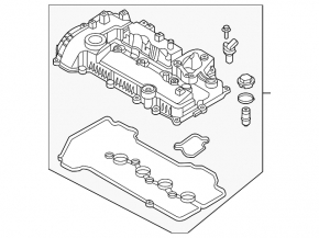 Kia Niro 23-24 HEV, PHEV 1.6 valve cover without sensor