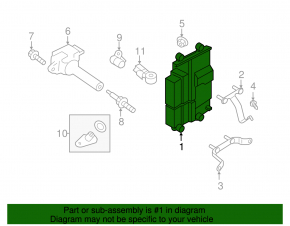 ECU engine computer Subaru Impreza 17- GK automatic transmission